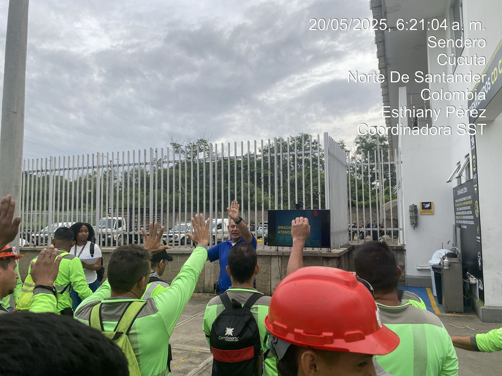 Evidencia de capacitación